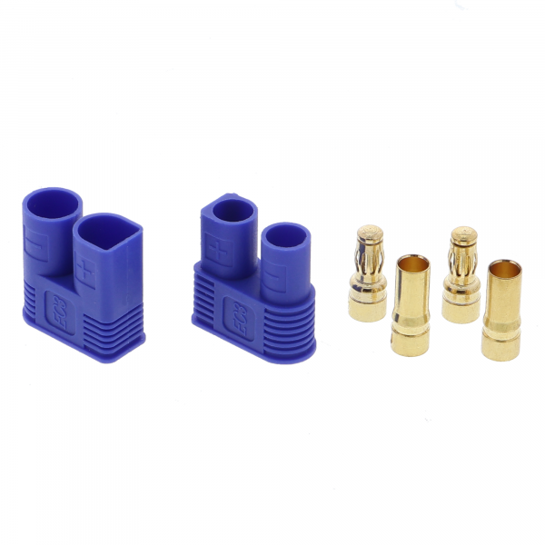 EC3 Steckverbinder-Set (1 Paar) – 3,5 mm Goldkontakt „Banana Plug“ für RC & Modellbau