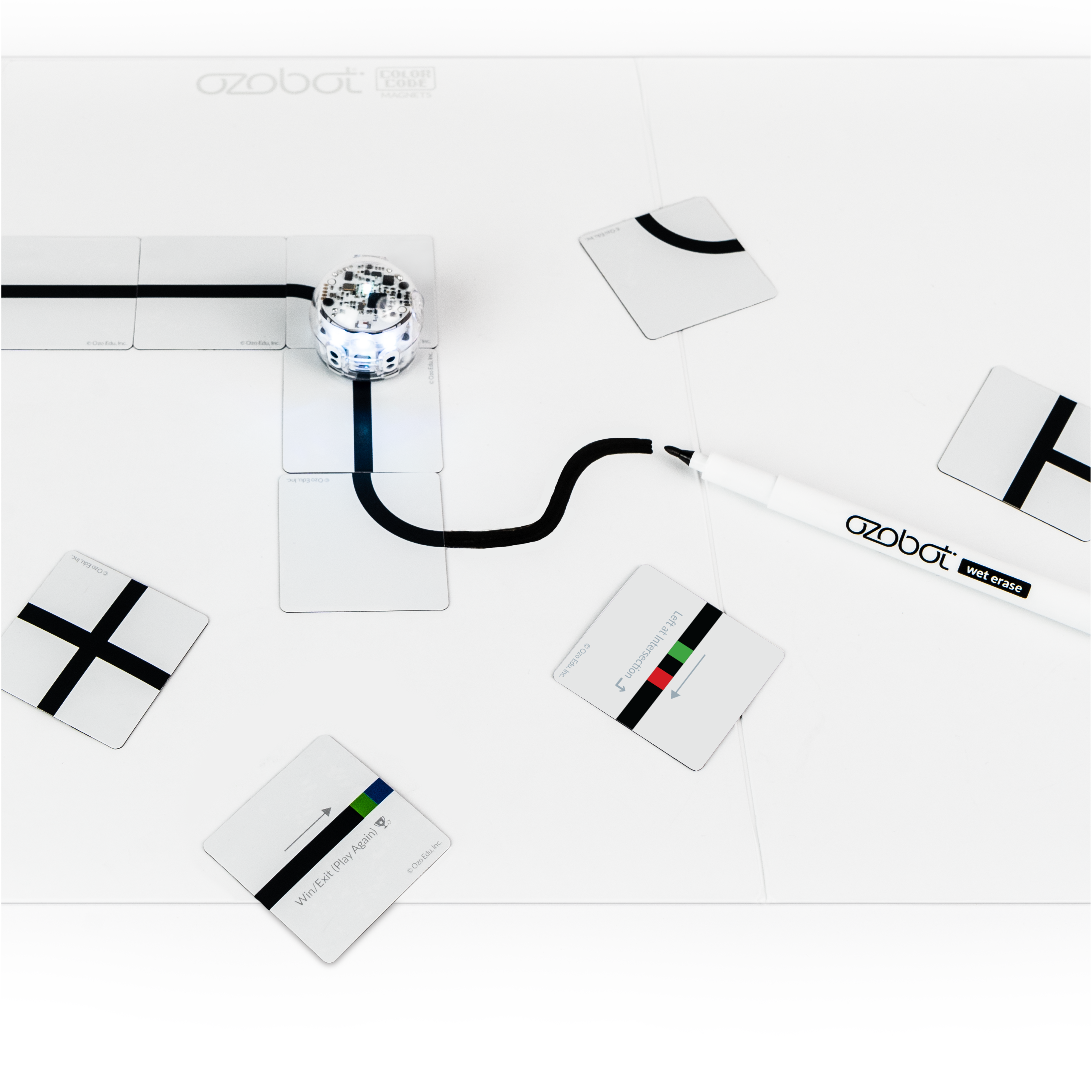 Ozobot Color Code Magnets Base Set (36 Tiles) Zubehör Ozobot