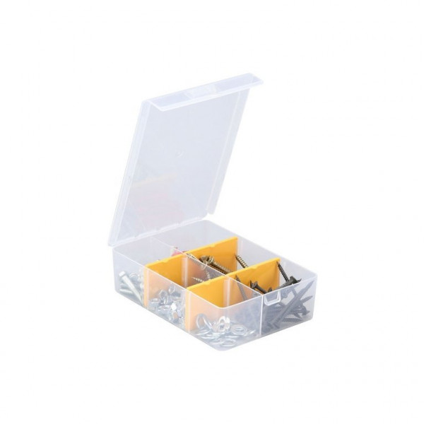 EuroPlus assortment box 'Basic 11/2-4' 2-6 compartments transparent