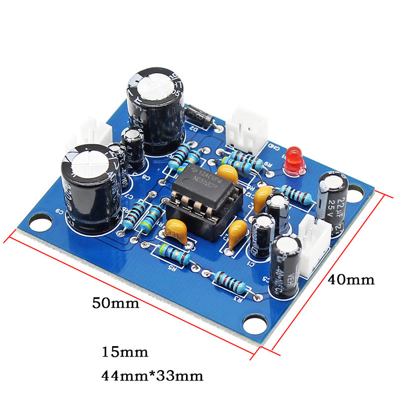 Modulo Preamplificatore Audio AD828 OP Amp - Scheda Stereo Per Amplificazione Segnale - Foto 8