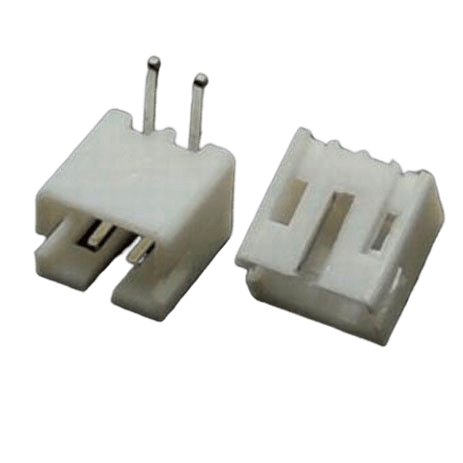 PH2.0 - 2P Connector - Socket - Angled Contacts