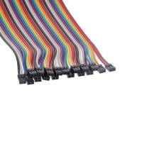 Preview: 40 pieces breadboard cable female/female (20cm) 2-pin 2.54mm / 2mm Preview: 40 pieces breadboard cable female/female (20cm) 2-pin 2.54mm / 2mm