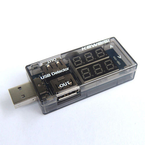 USB Multimeter für Spannung und Stromstärke am USB-Port - Arduino absichern!