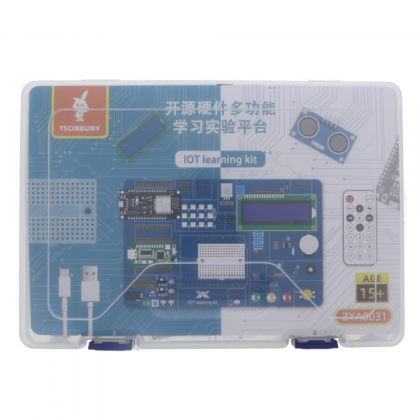 Set de aprendizaje IoT / kit de inicio (ZYA0031) - ESP8266, compatible con Arduino