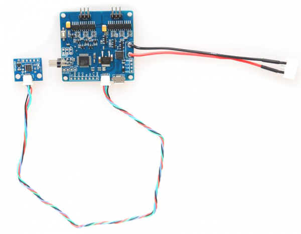 2-axis brushless gimbal - MOS controller, with GY6050 sensor