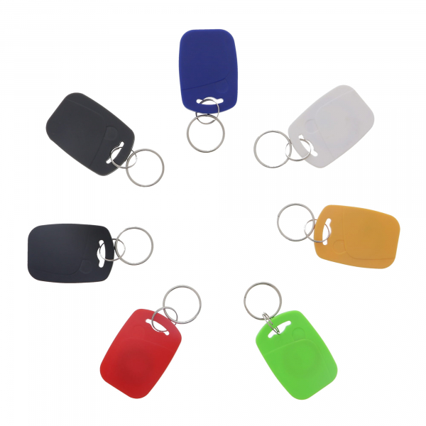 Transponder RFID tag key fob EM4305 - various colors