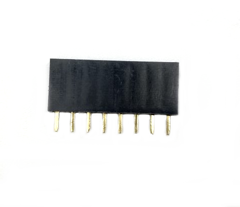 Buchsenleiste / Header Pin Female - 1 x 8P - 2.54mm - 3mm Pinlänge
