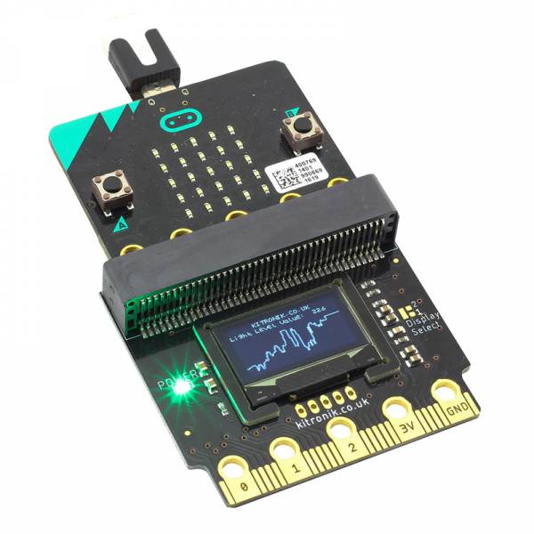 Kitronik :VIEW Graphics 128 écran OLED 128x64 pour BBC micro:bit