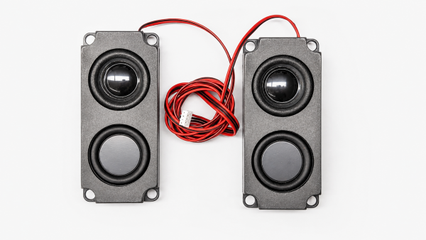 Speaker miniature in housing 5W 8Ohm with 2.54mm plug