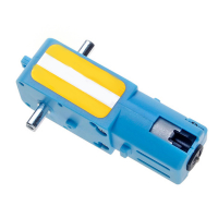 3-6V TT Getriebemotor - 1:90 Übersetzung, Vollmetallgetriebe, Doppelachse, 200RPM 3-6V TT Getriebemotor - 1:90 Übersetzung, Vollmetallgetriebe, Doppelachse, 200RPM