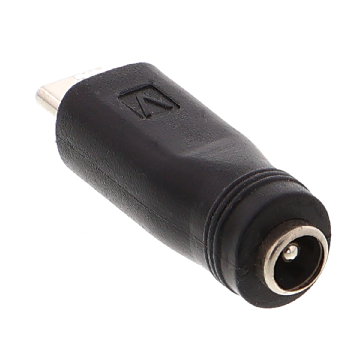 Adattatore Spina Cava 5,5/2,1 Mm A Mini USB | Giunto Dritto Per Cavi Alimentazione - 3