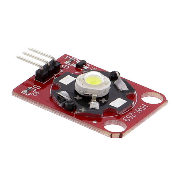 Buy high power 3W LED module on PCB - comparable with Keyes LED module ...