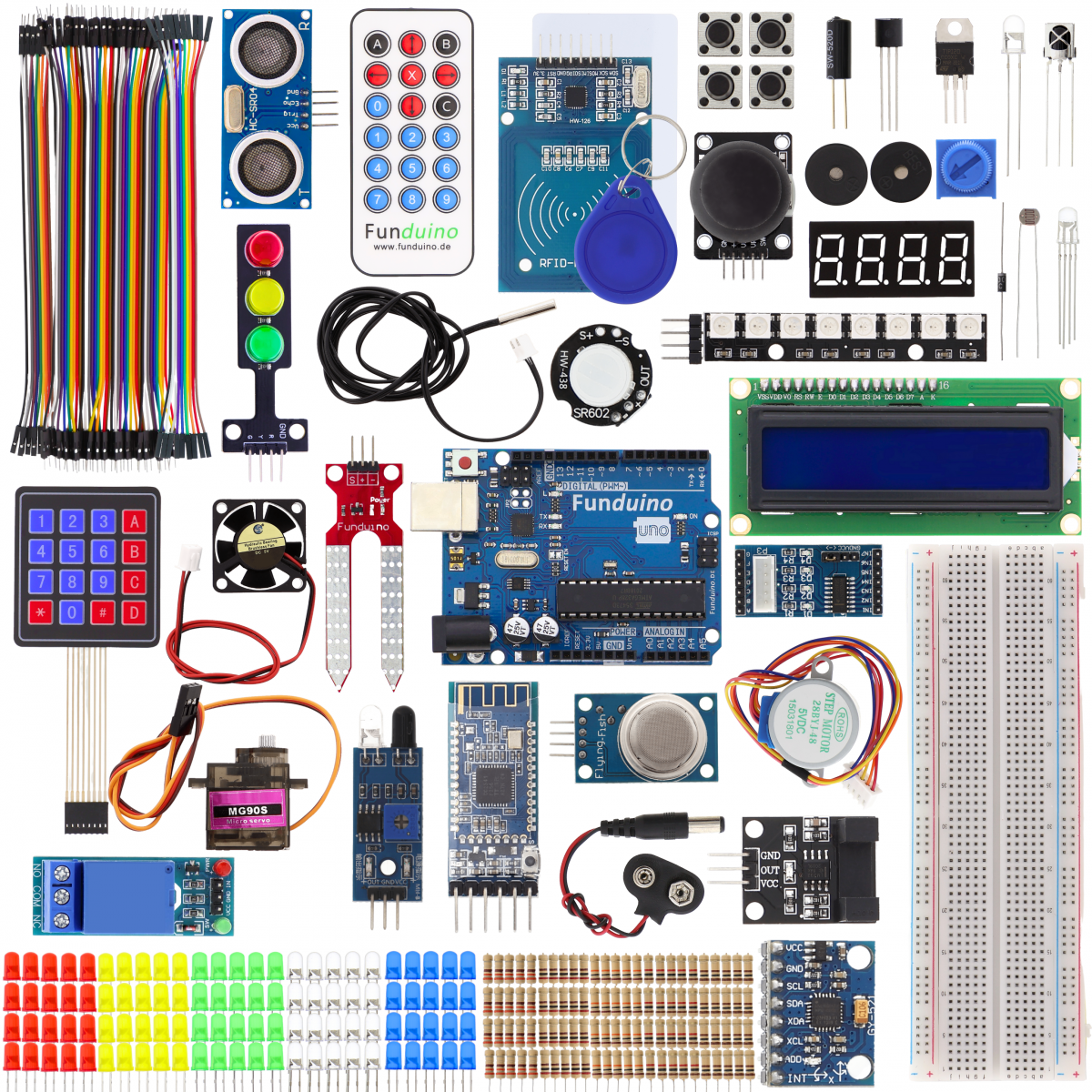 Buy Funduino Starter Kit for Arduino cheap online | Funduinoshop