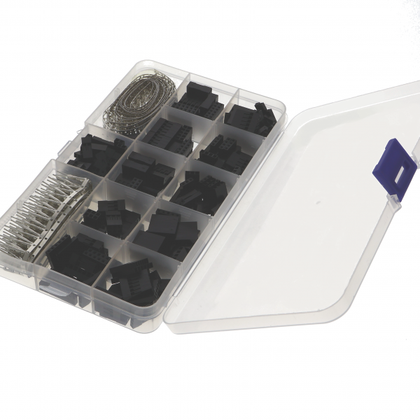 620 Stück 2,54mm Dupont Stecker Kit, Männlich Weiblich Stiftleiste Dupont Steckverbinder 1 2 3 4 5 6 Pin JST-SM, Kabel Stecker Buchsen Adapter Anschluss Gehäuse Für Kabel, Leiterplatten