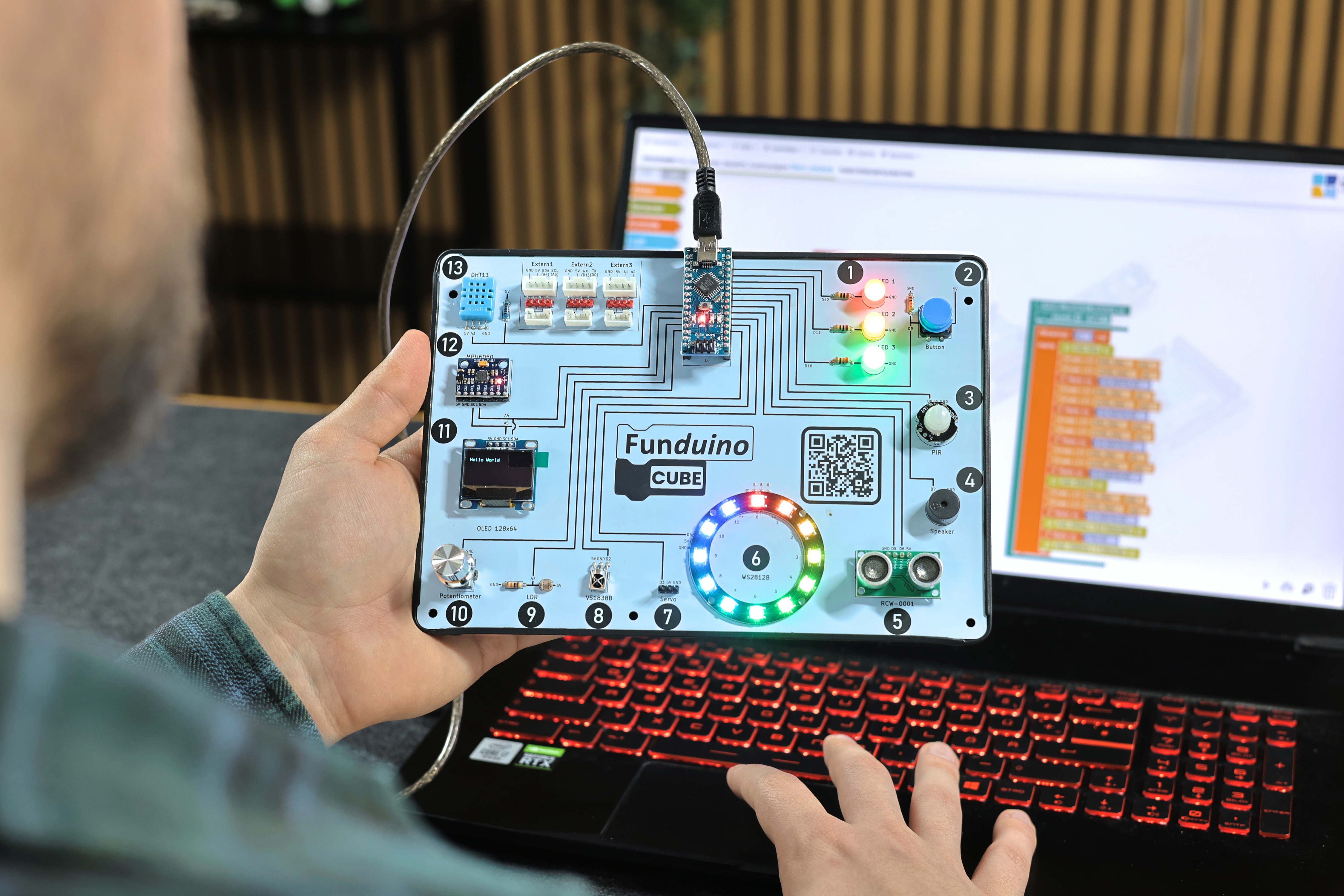 Funduino Cube Werbebild