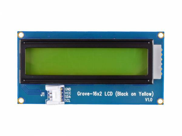 Grove - Pantalla LCD 16x2 (negro sobre amarillo)
