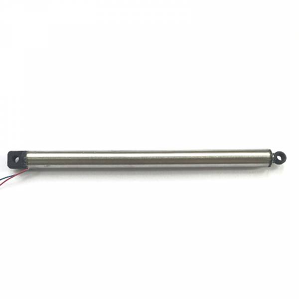 Micro linear actuator / lifting rod, 8mm Ø, 5~10mm/s, 3-6V - 30/ 40mm stroke