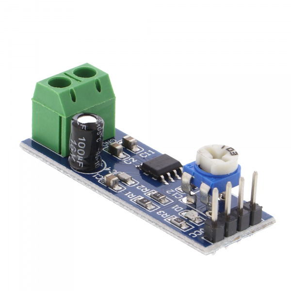 Módulo amplificador de audio 200 veces LM386 (resistencia ajustable)