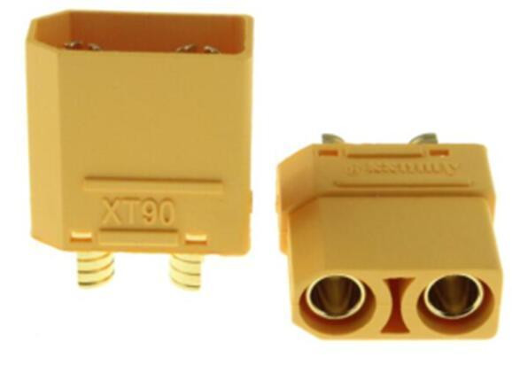 XT90 socket and plug with solder tag (male and female)