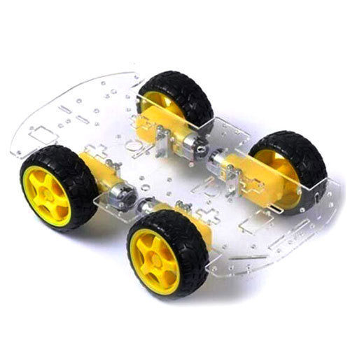 Chassis für Arduino / Roboter / Fahrgestell mit zwei Achsen