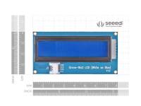 Vista previa: Grove - LCD 16x2 I2C (blanco sobre azul) Vista previa: Grove - LCD 16x2 I2C (blanco sobre azul)