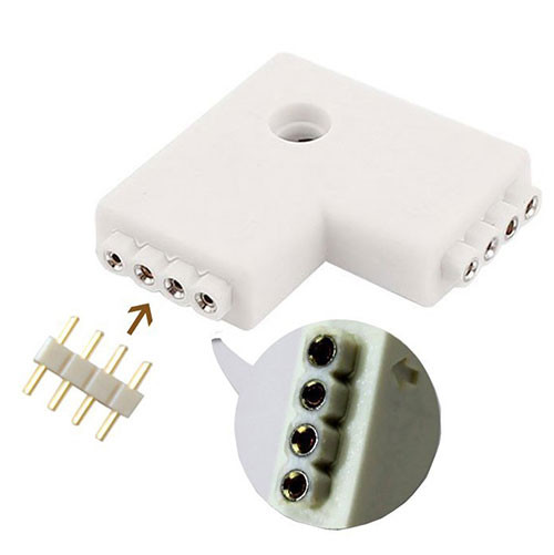 Connector for 4-pin LED strips 3528, 5050