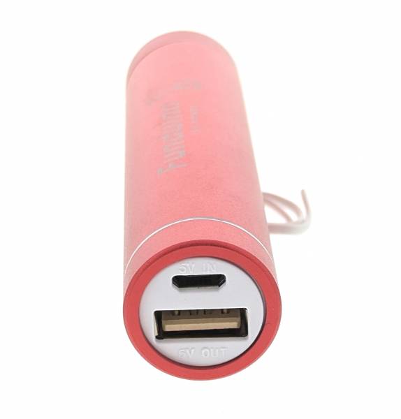 Cilindro powerbank da 2600 mAh - alimentatore da 5 V per robot con protezione da cortocircuiti