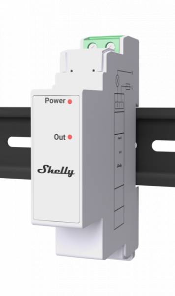 Shelly - DIN rail accessoires - "Pro 3EM Schakelaar uitbreiding" - Relais - max. 2A - alleen voor Pro 3EM 120A