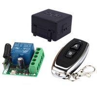 Radio relay - receiver and remote control, 1-channel relay - 12V, 1CH, 433 MHz Radio relay - receiver and remote control, 1-channel relay - 12V, 1CH, 433 MHz