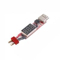 Cargador USB / Módulo de carga con enchufe en T para batería de litio LiPo 2S-6S Cargador USB / Módulo de carga con enchufe en T para batería de litio LiPo 2S-6S