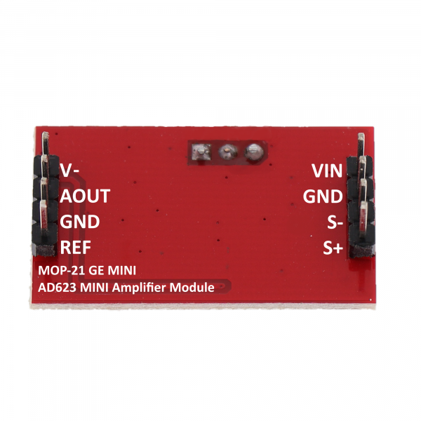 Millivolt/microvolt voltage amplifier AD623/AD620 Instrumentation amplifier