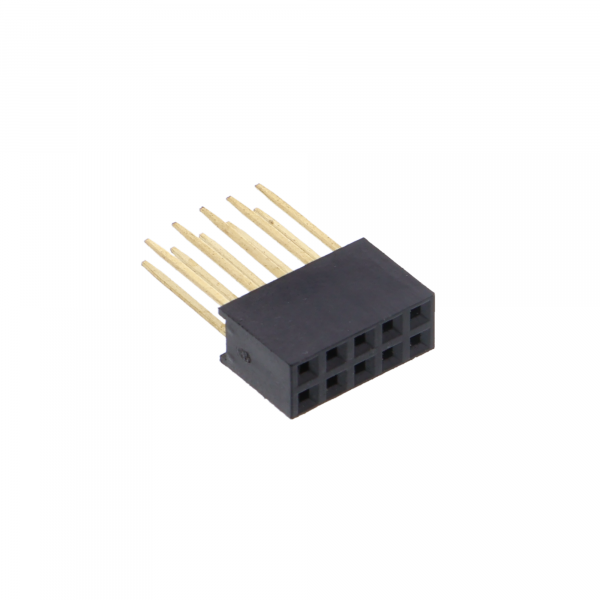 Conector hembra 2,54 mm, 11 mm de longitud de patilla - 2x 2P/ 3P/ 5P/ 18P