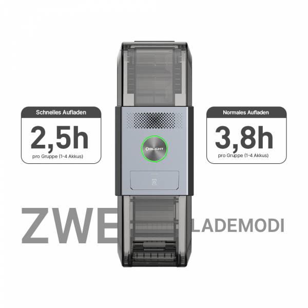 Olight Ostation X caricatore automatico 3-in-1 per AAA Ni-MH