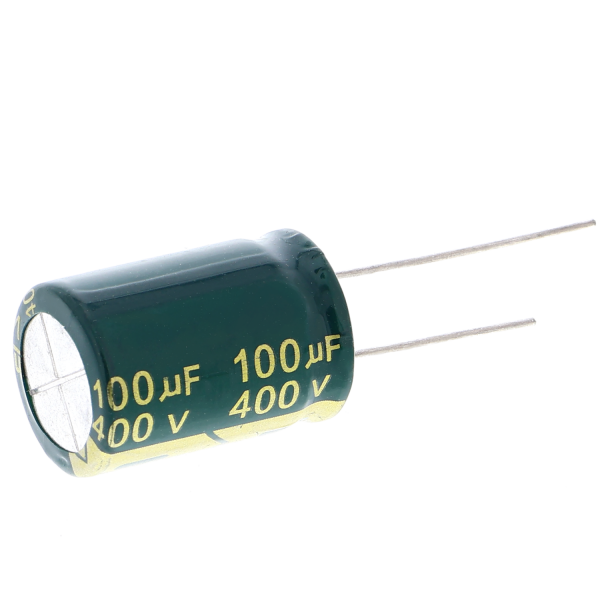 Condensateur électrolytique 100uF / 400V