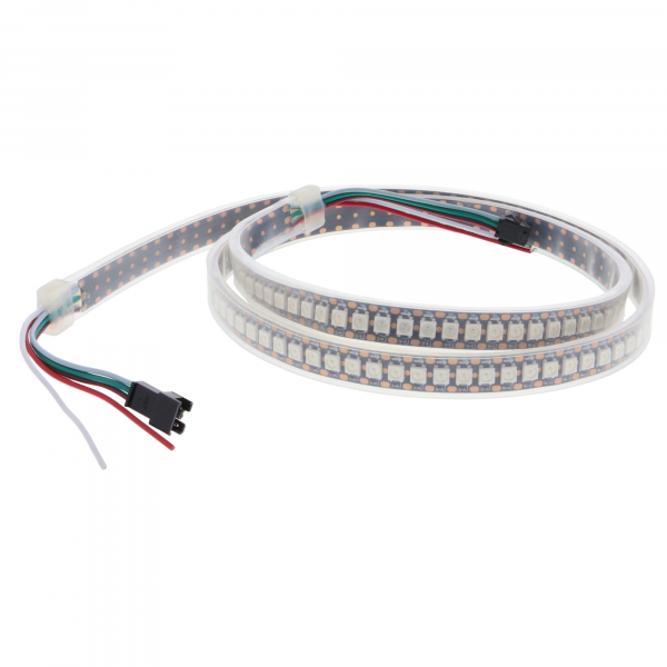 SK6812 RGBW LED-strip - 100cm, 144 LED's/meter, waterdicht