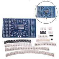 Ejercicio de soldadura SMD "LEDs giratorios" CD4017 SMD NE555 Ejercicio de soldadura SMD "LEDs giratorios" CD4017 SMD NE555