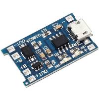TP4056 Controlador de carga de batería de litio 5V 1A 18650, Micro-USB TP4056 Controlador de carga de batería de litio 5V 1A 18650, Micro-USB