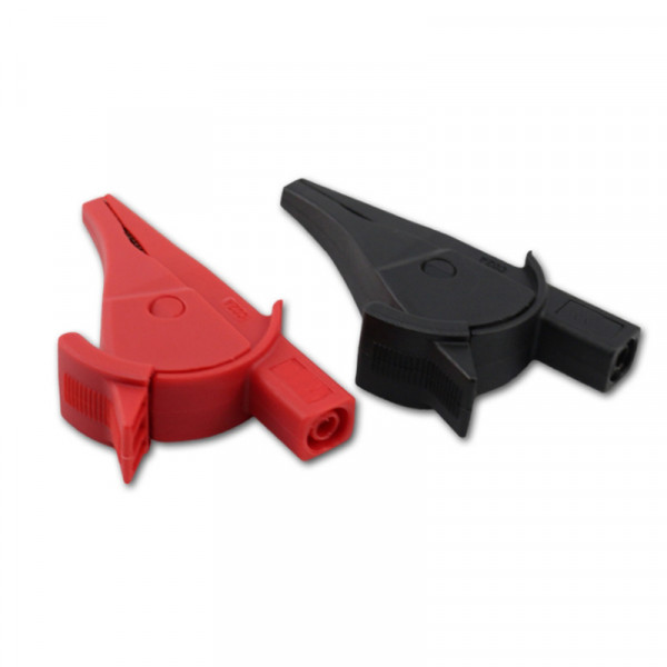 Doppel-Krokodilklemmen 1,5m - Praktische Prüfklemmen Für Elektroarbeiten