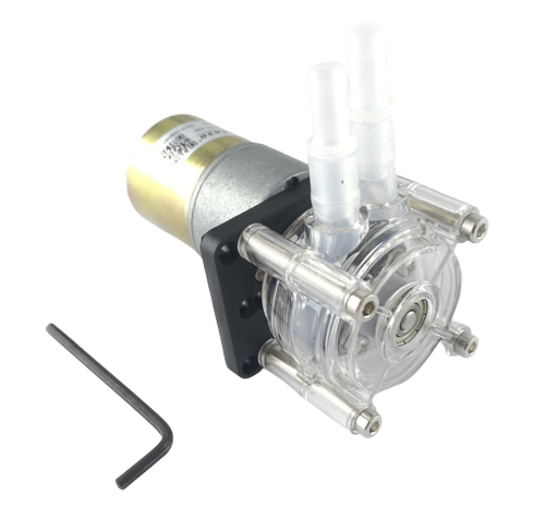 3x5mm Gummischlauch Schlauchpumpe,Peristaltische Pumpe Mini Peristaltic Pump Hohe Qualität für Labor Bioengineering G528 DC12V,G528 Labor Mikroperistaltikpumpe 12V 250-300mA,0,1-60 U/min 