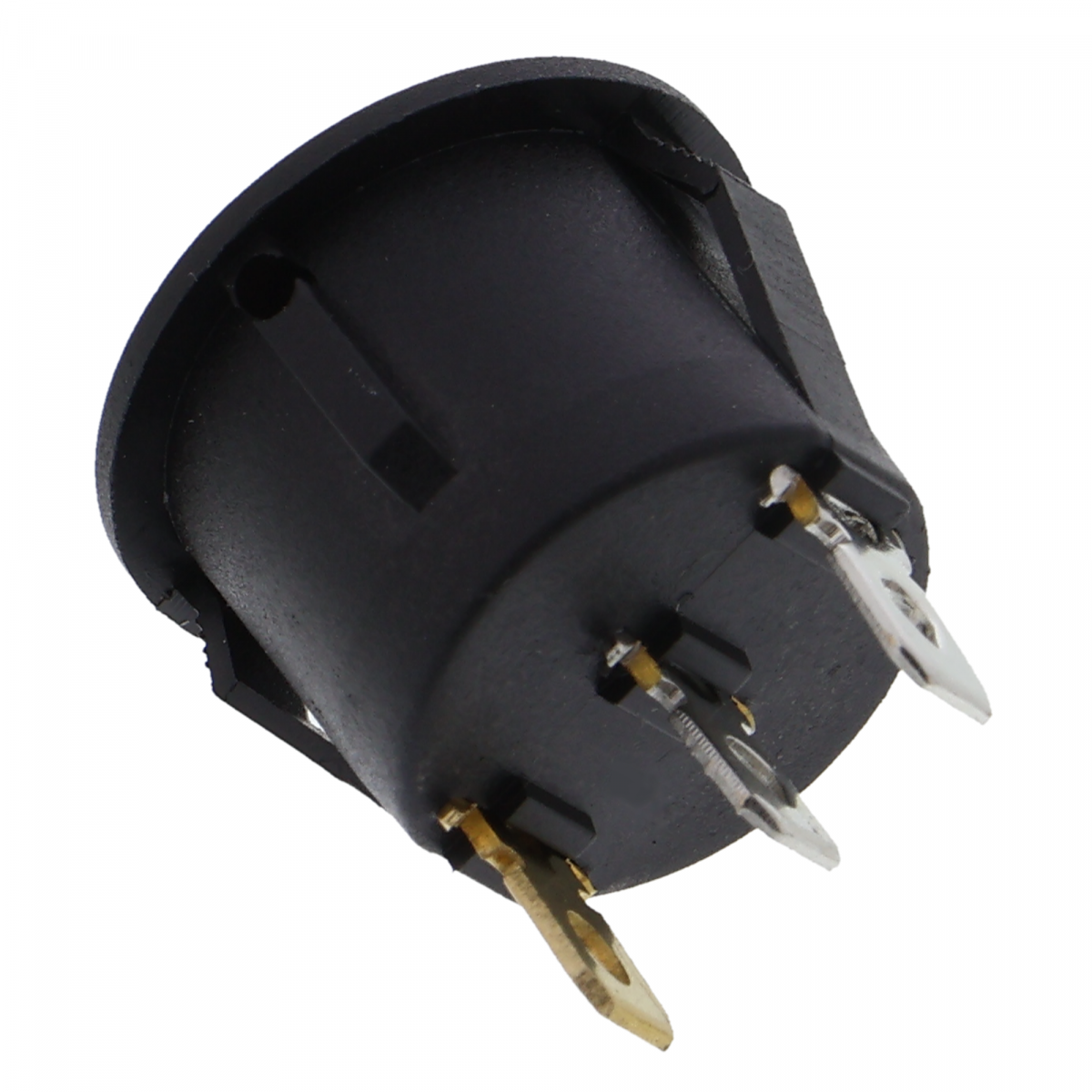 Einbau-Wippschalter O/I 1-pol Ein/Aus 6A/250V~ schwarz Einbau-Wippschalter O/I 1-pol Ein/Aus 6A/250V~ schwarz