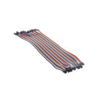 Preview: 40 pieces breadboard cable female/female (20cm) 2-pin 2.54mm / 2mm Preview: 40 pieces breadboard cable female/female (20cm) 2-pin 2.54mm / 2mm