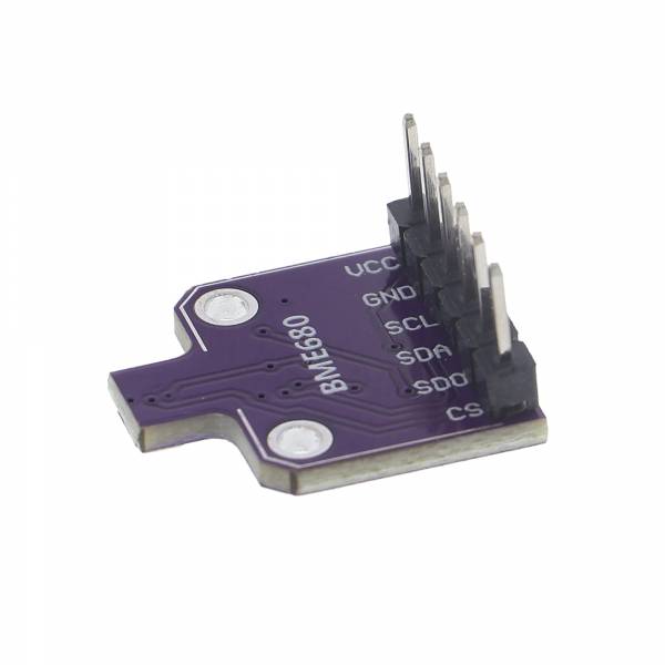 BME680 4-in-1 sensor module - temperature, humidity, air pressure & gas (Arduino-compatible)