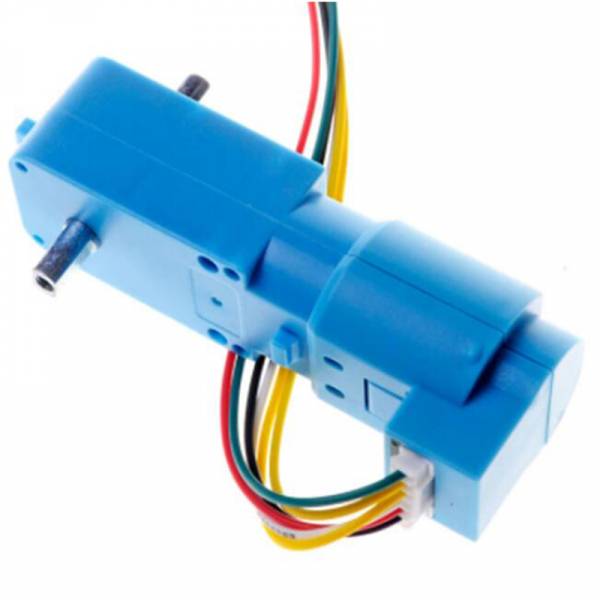 12V 300rpm TT Motor with Hall Encoder for Arduino Raspberry Pi 3-6V Dual Shaft Geared BOX DC Electri