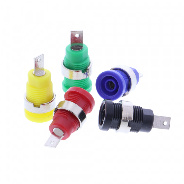 Buchse für Bananenstecker 4mm - verschiedene Farben