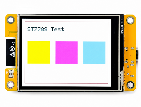 ESP32 2,8 Zoll Smart Display V3 WiFi & Bluetooth, USB-C, ST7789, Arduino & LVGL
