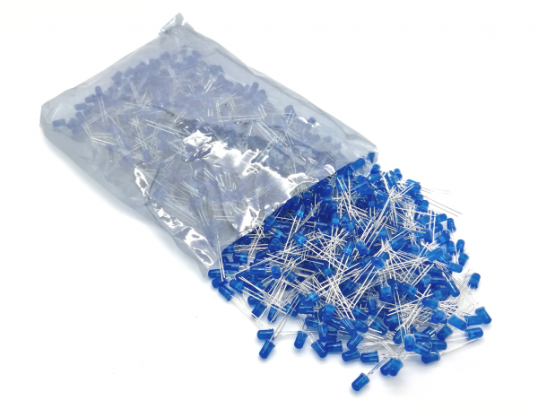 1000 LEDs blue