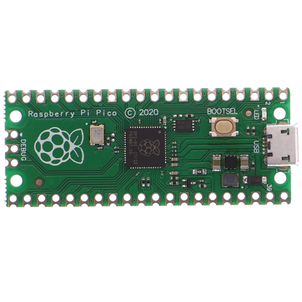 Raspberry Pi Pico microcontroller board, RP2040 chip - without pins buy ...