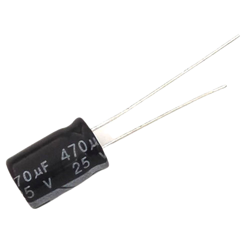 Condensador electrolítico 470uF / 25V