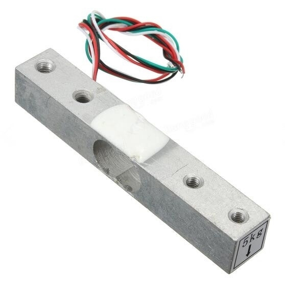 HX711AD Weighing pressure sensor with load cell - 5kg - weight measurement