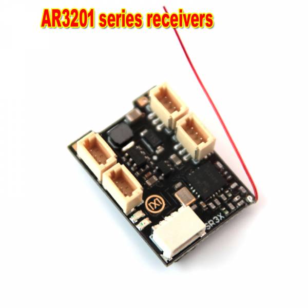 CROSSOVER-RX AR3201-F2 receiver with dual 5A 1S brushed ESC